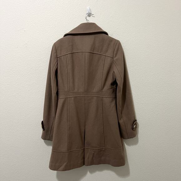 Kenneth Cole Brown Pea Coat - Picture 2 of 11